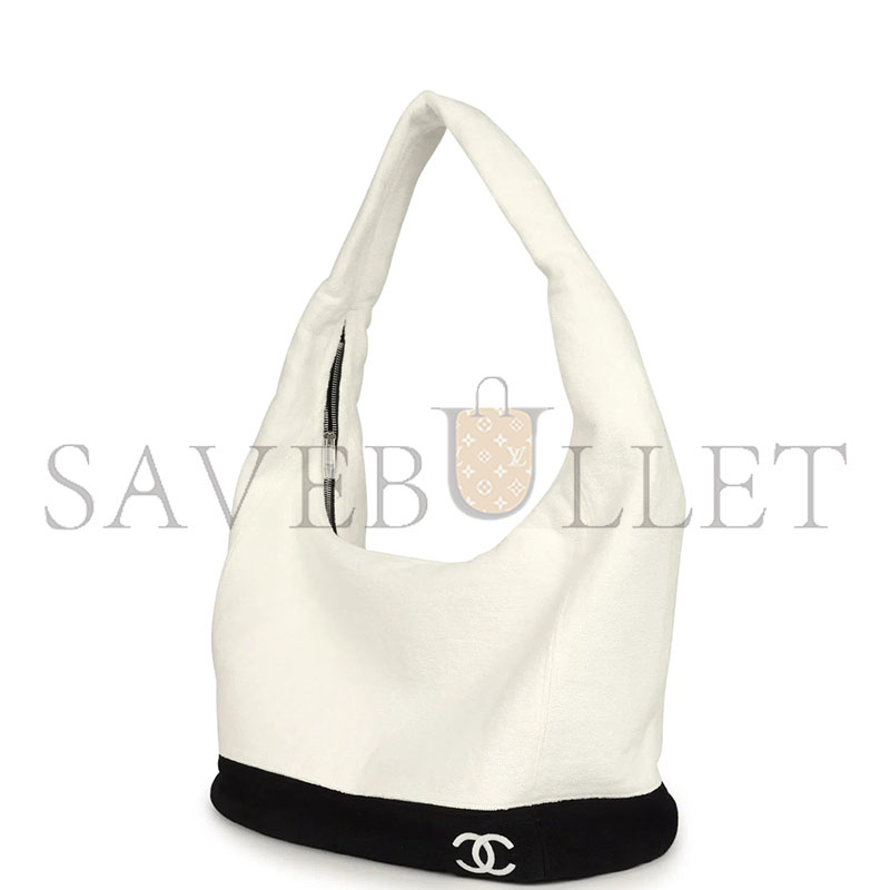 CHANEL CC BEACH HOBO BAG AND TOWEL SET HARDWARE AAC054 (22*18cm)